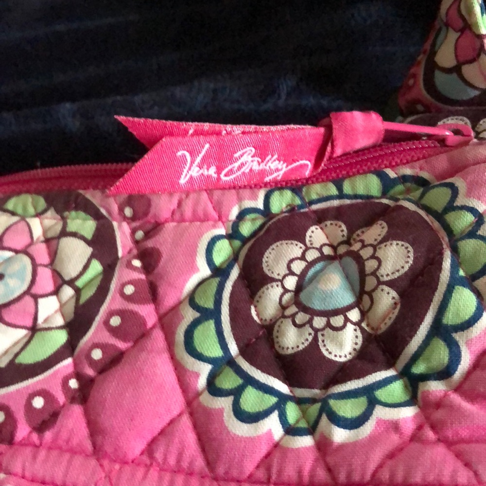 Grandmacore VERA BRADLEY Pink Pinwheel Crossbody Bag - Picture 3 of 8
